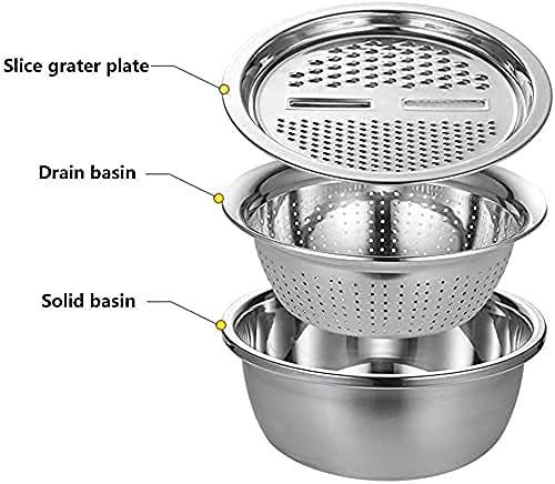 BASSIN MULTIFONCTIONNEL EN ACIER INOXYDABLE