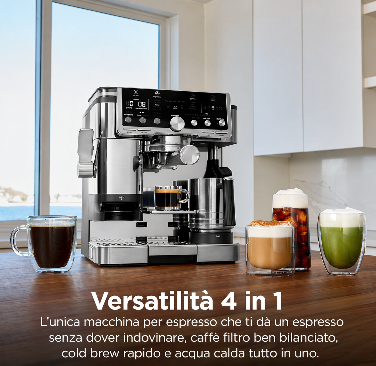 Macchina da Caffè Luxe Café Pro Series con Macinacaffè e Montalatte ☕️😍😍