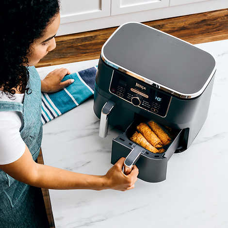 🔥 Friteuse à Air de 9.5L - 12.5L Litres à Double Panier 🍤 (Grande Capacité)