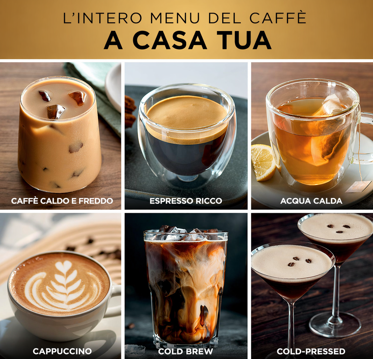 Macchina da Caffè Luxe Café Pro Series con Macinacaffè e Montalatte ☕️😍😍
