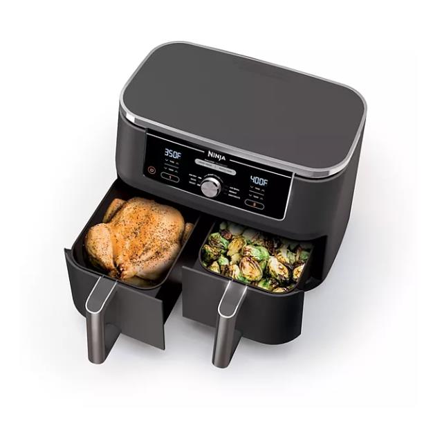 🔥 Friteuse à Air de 9.5L - 12.5L Litres à Double Panier 🍤 (Grande Capacité)