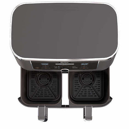 🔥 Friteuse à Air de 9.5L - 12.5L Litres à Double Panier 🍤 (Grande Capacité)