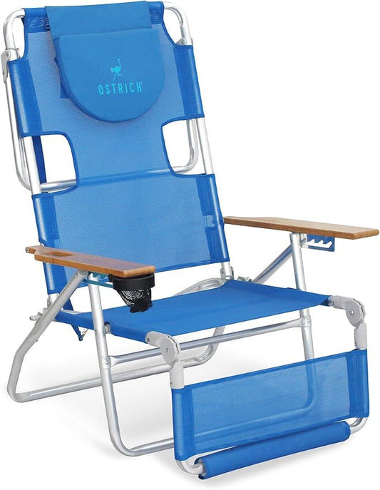 Sedia da spiaggia reclinabile portatile 3 in 1 con borsa termica 👌😍
