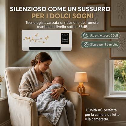 Climatizzatore 2 in 1 Portatile Caldo e Freddo con Telecomando ❄️👌 OFFERTA SPECIALE: -50%