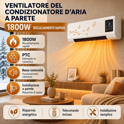 Climatizzatore 2 in 1 Portatile Caldo e Freddo con Telecomando ❄️👌 OFFERTA SPECIALE: -50%