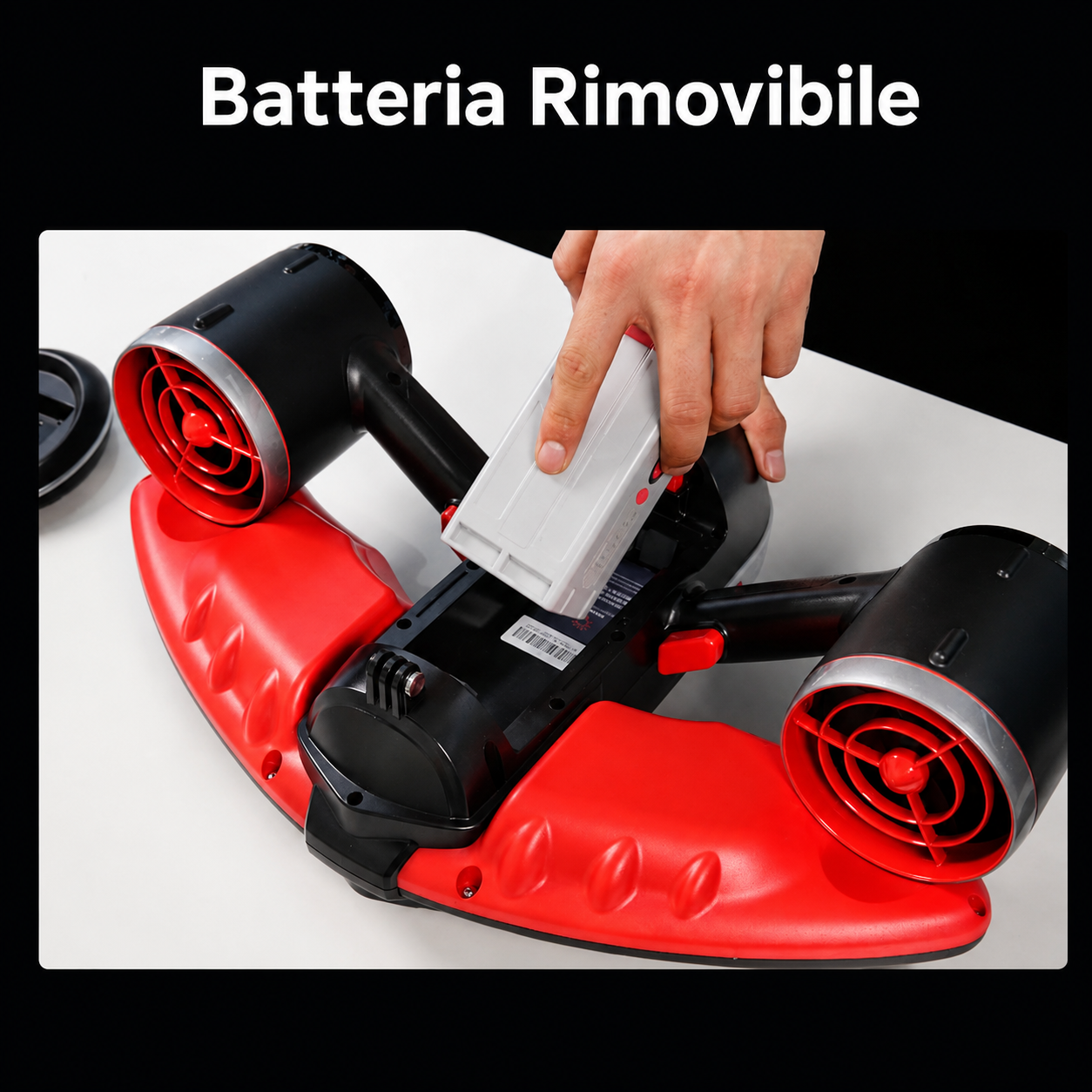 Scooter elettrico subacqueo 🛥️
