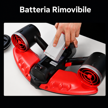 Scooter elettrico subacqueo 🛥️