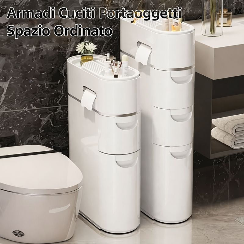 Mobiletto Organizer Multiuso con Cassetti