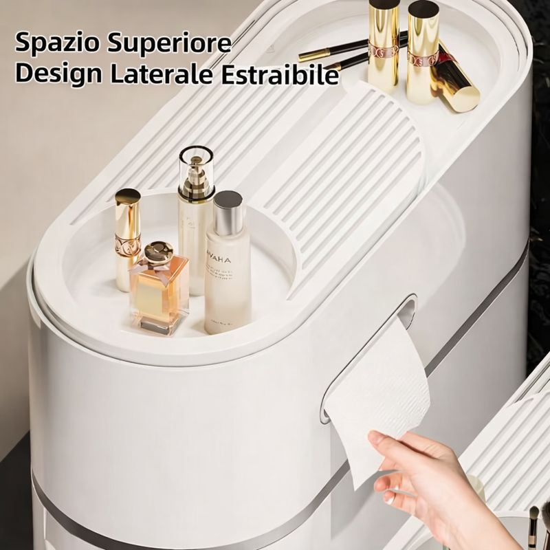 Mobiletto Organizer Multiuso con Cassetti