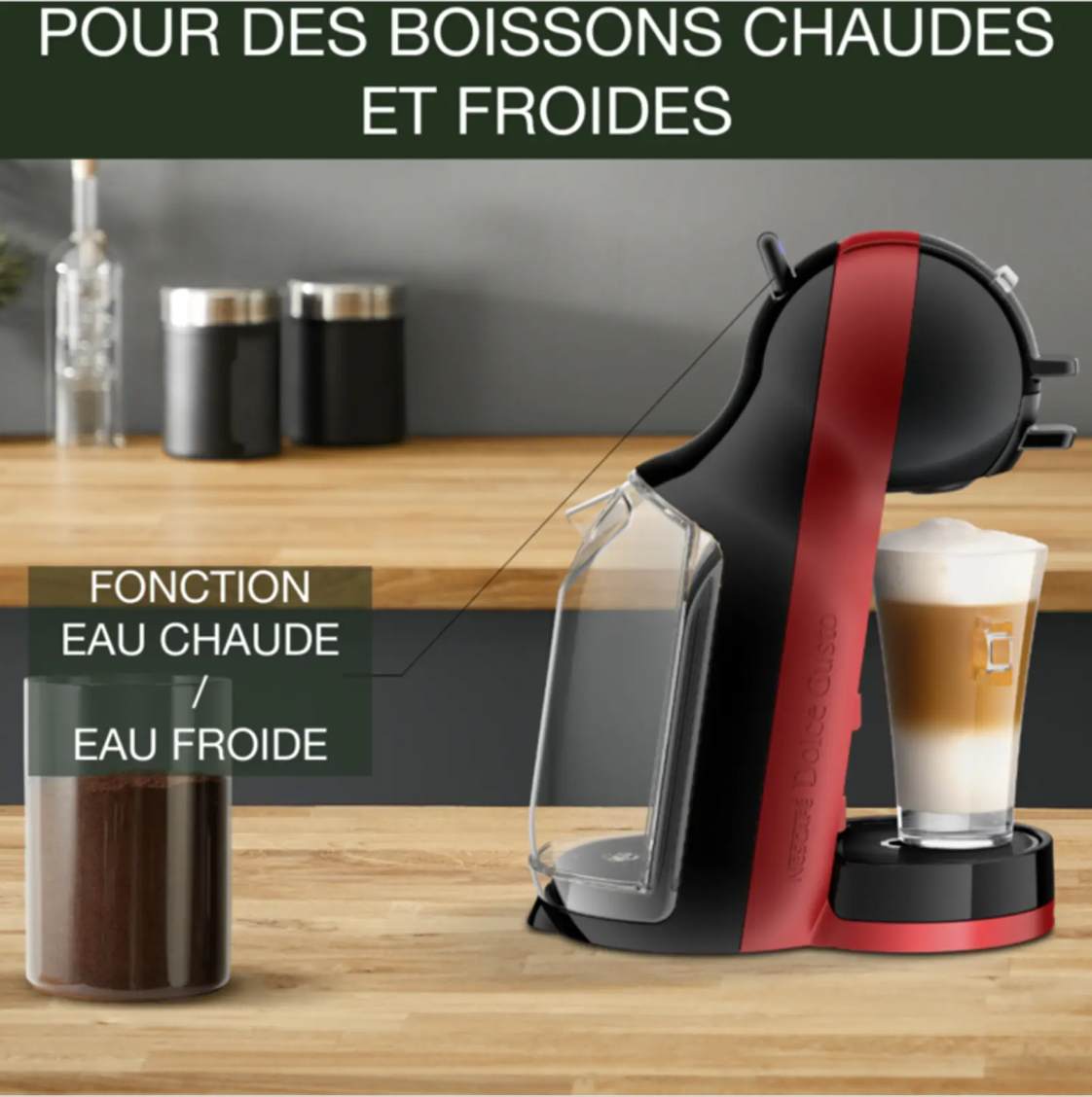 Machine à café automatique NESCAFÉ Dolce Gusto + 120 capsules ☕️😍