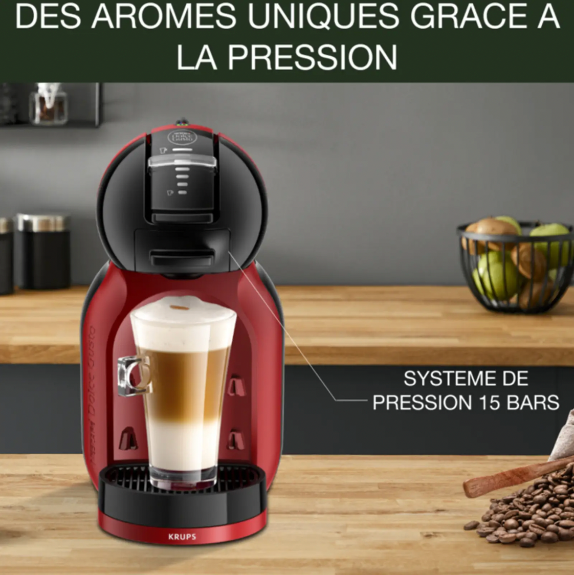 Machine à café automatique NESCAFÉ Dolce Gusto + 120 capsules ☕️😍