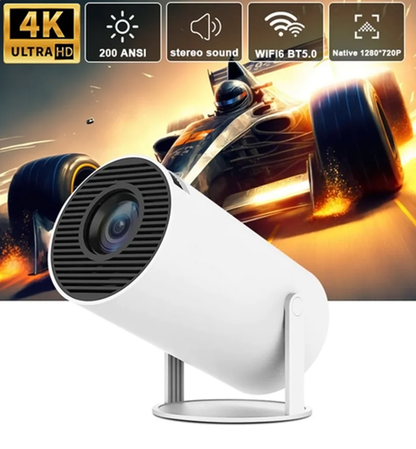 Mini Projecteur Ciné 4K | Écran Géant, 130 pouces