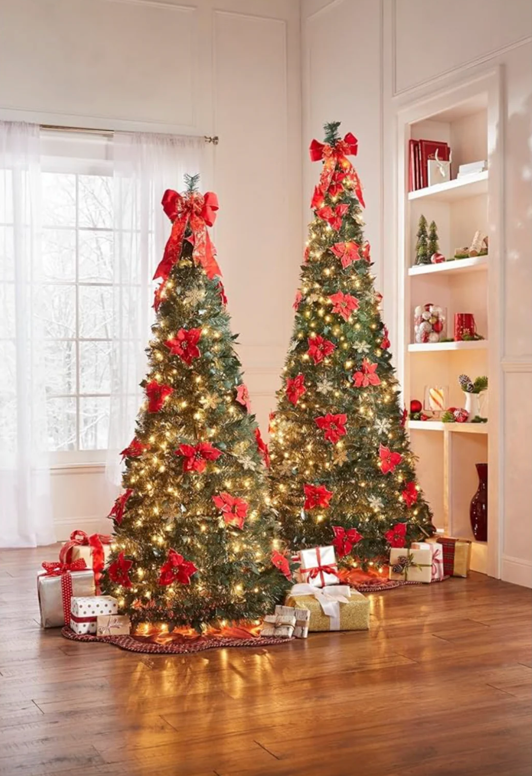 Sapin de Noël pré-décoré – Montez-le en 60 secondes 🎅🎄