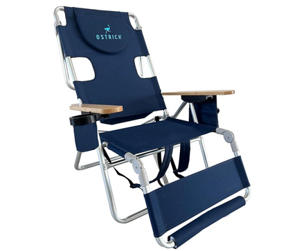 Sedia da spiaggia reclinabile portatile 3 in 1 con borsa termica 🎁