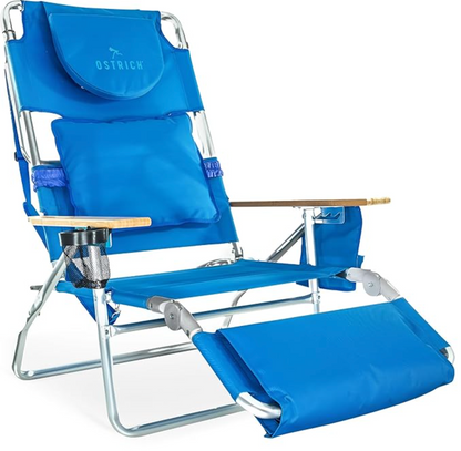 Sedia da spiaggia reclinabile portatile 3 in 1 con borsa termica 💺☀️