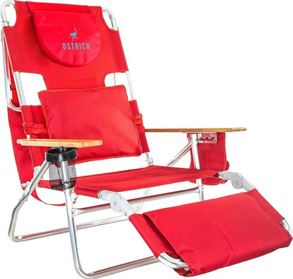Sedia da spiaggia reclinabile portatile 3 in 1 con borsa termica 💺☀️