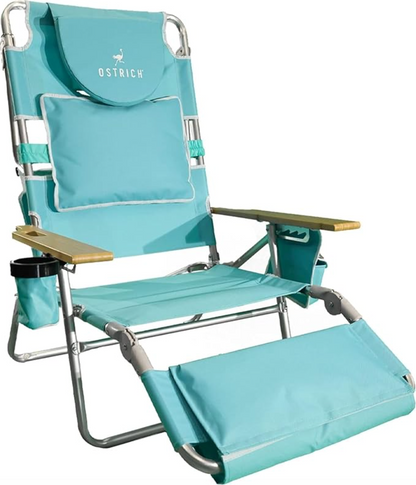 Sedia da spiaggia reclinabile portatile 3 in 1 con borsa termica 💺☀️