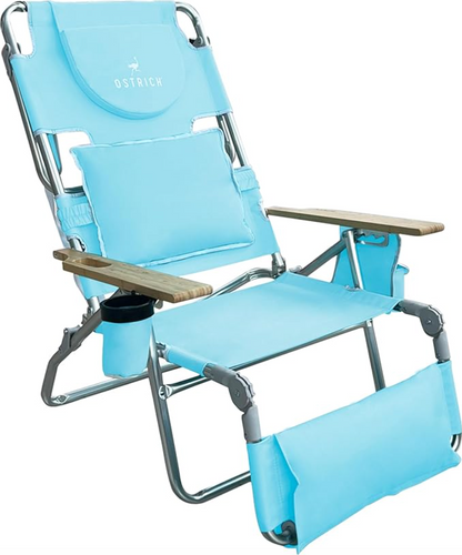 Sedia da spiaggia reclinabile portatile 3 in 1 con borsa termica 💺☀️