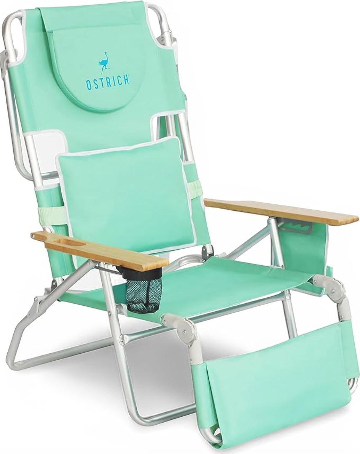 Sedia da spiaggia reclinabile portatile 3 in 1 con borsa termica 💺☀️