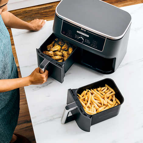 🔥 Friteuse à Air de 9.5L - 12.5L Litres à Double Panier 🍤 (Grande Capacité)