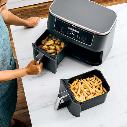 🔥 Friteuse à Air de 9.5L - 12.5L Litres à Double Panier 🍤 (Grande Capacité)