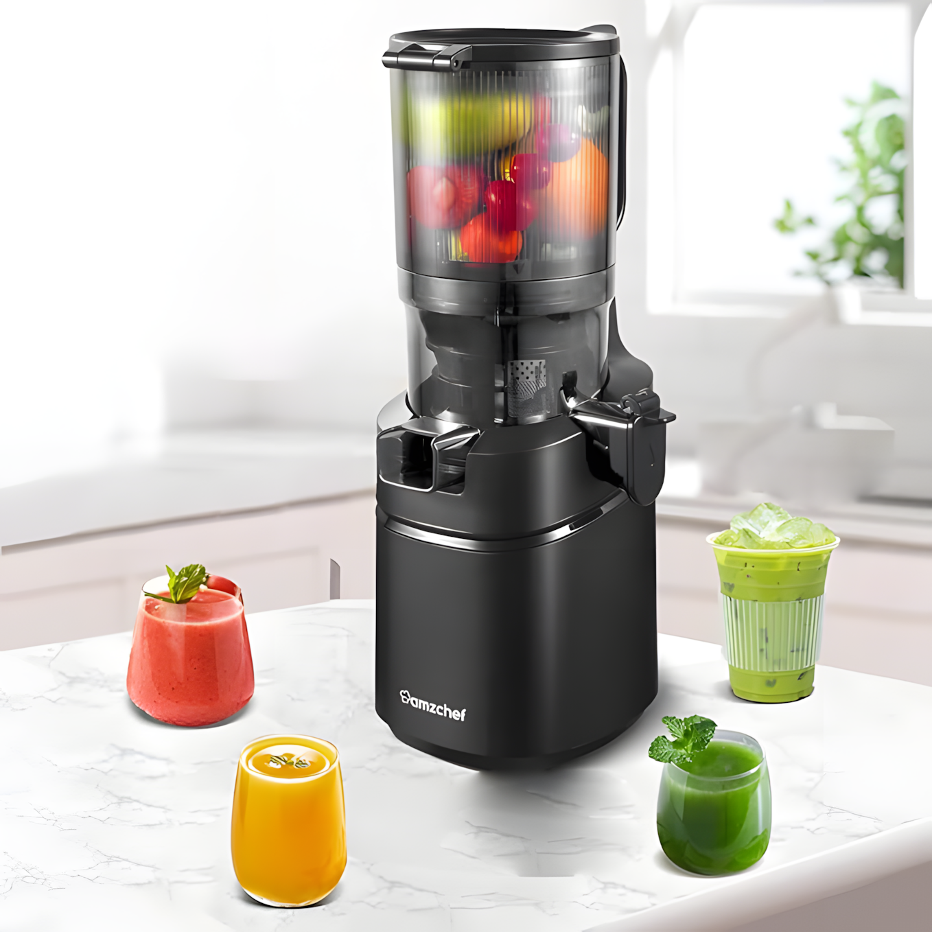 AMZCHEF Extracteur Automatique - Performance et Simplicité 1