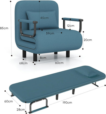 Poltrona Letto Singolo Regolabile 💺 💺