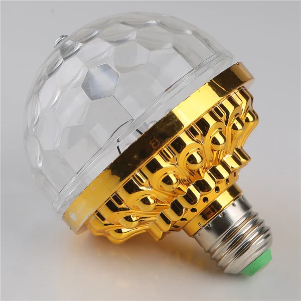 Boule magique LED en cristal